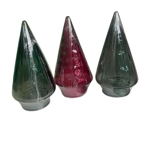 Hollow Mini Glass Christmas Tree Decor - Picture 1 of 1